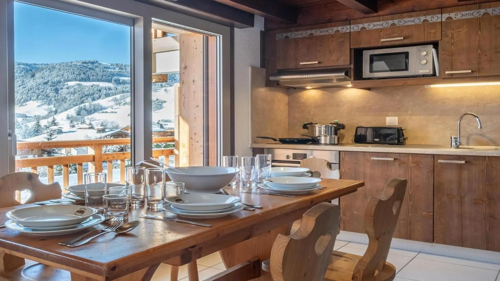 Nice Apartment With Balcony Megeve 0*,  France